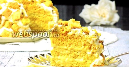 Торт «Мимоза»