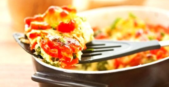 Кабачки, запеченные с фаршем