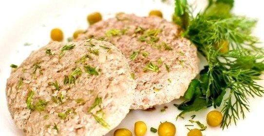 Биточки мясные паровые