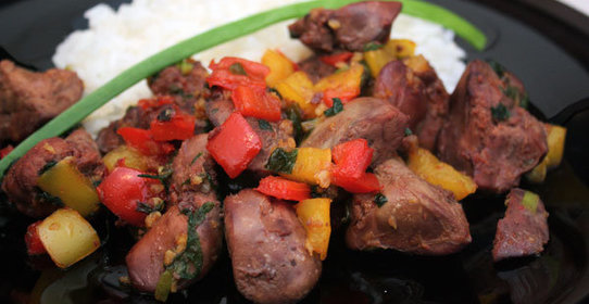 Печень по-японски