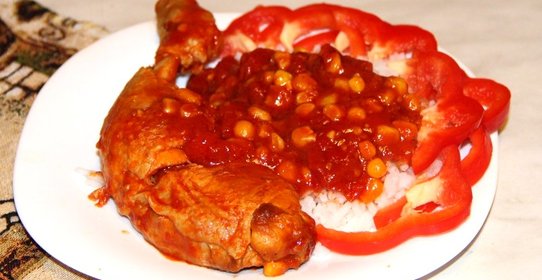 Курица по‑мексикански
