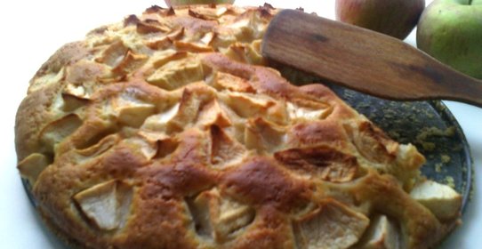 Фруктовый пирог на кефире