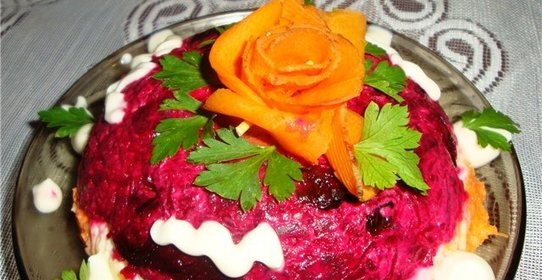 Салат Любовница