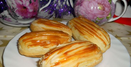 Пирожные заварные