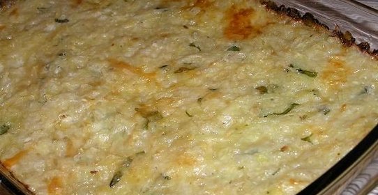 Картофельная запеканка с зеленью