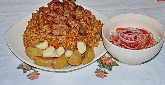 Плов узбекский из говядины