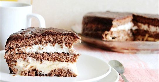 Торт «Три крема» (Tarte «Trois crèmes»)