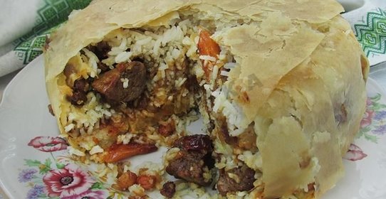 Азербайджанский плов шах