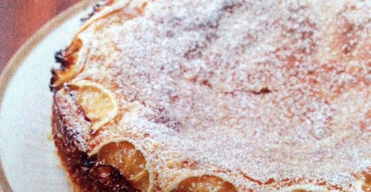 Лимонный пирог с рикоттой