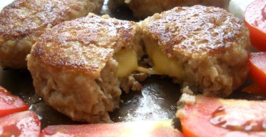 Котлеты с сырной начинкой