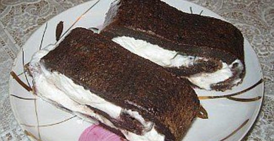 Шоколадный рулет