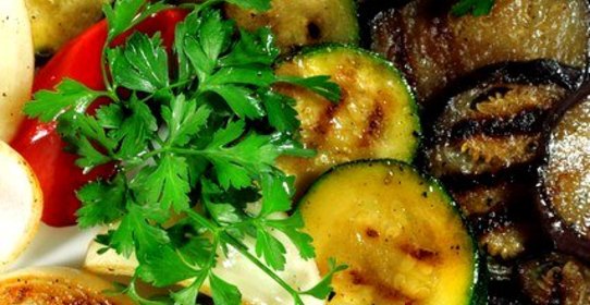 Быстрый рататуй на гриле