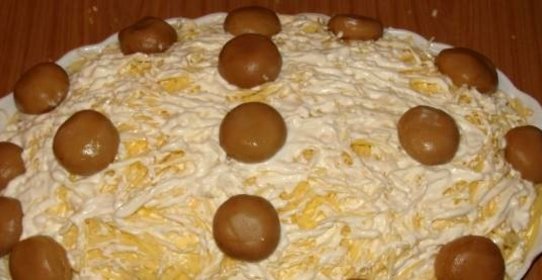 Салат Лесная полянка