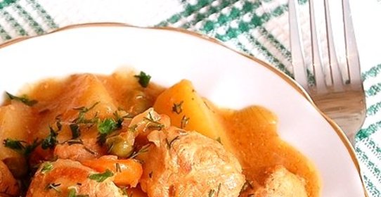 Свинина с картофелем