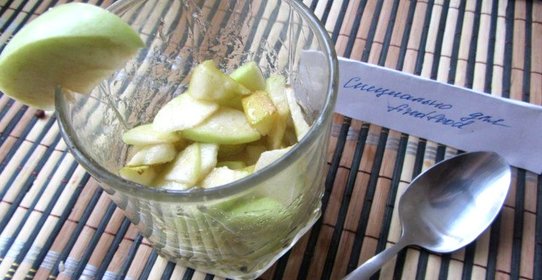 Медовые сладости из яблок