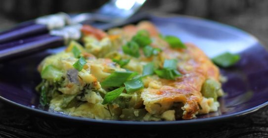 Запеканка летняя кабачковая в прованском стиле