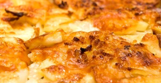 Мясо по‑французски с картофелем и грибами