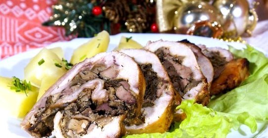 Рулет из кролика