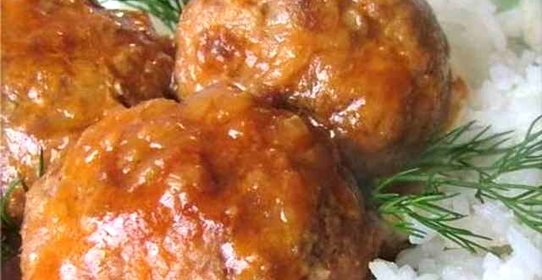 Тефтели с рисом