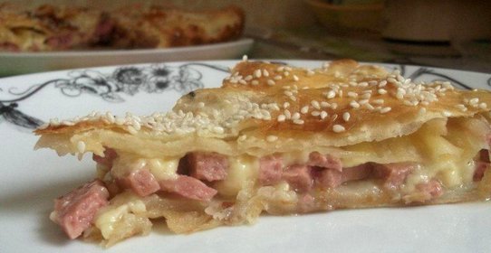 Сытный пирог