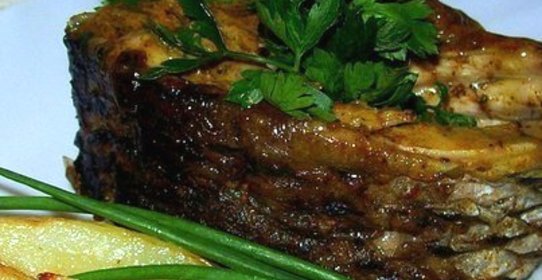 Сазан жареный