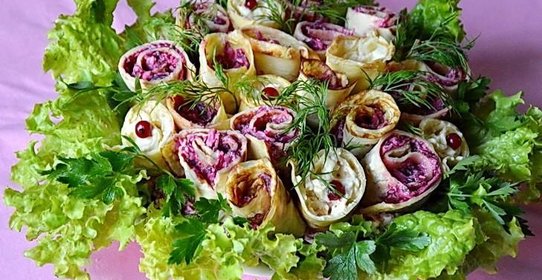 Салат Букет невесты