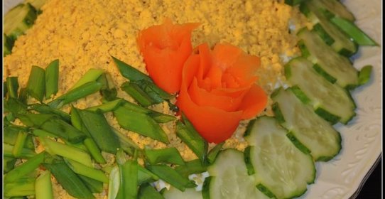 Салат рыбный А-ля Мимоза