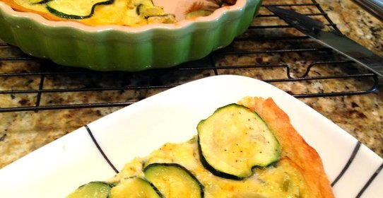 Итальянский пирог с кабачками