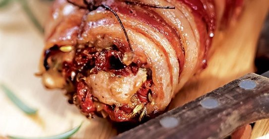 Рулет из кролика