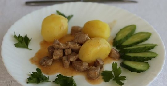 Гуляш из свинины