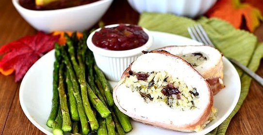 Рулет из филе индейки