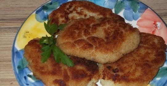Котлеты из фарша минтая