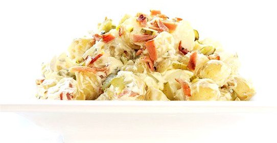 Золотистый картофельный салат