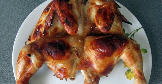 Курица в медово-чесночном соусе