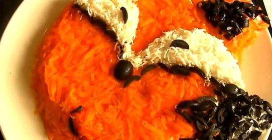 Салат Лисичка