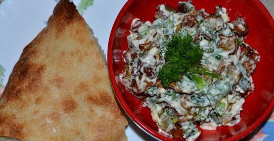 Салат из синеньких