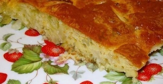 Ленивый пирог с капустой
