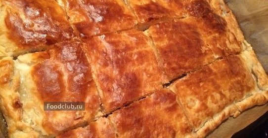 Куриный пирог с сыром