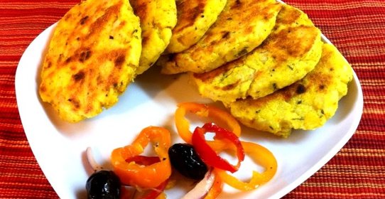 Картофельные биточки с сыром