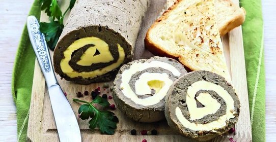 Рулет из печенки