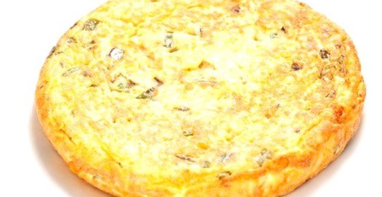 Тортилья с цукини и голубым сыром