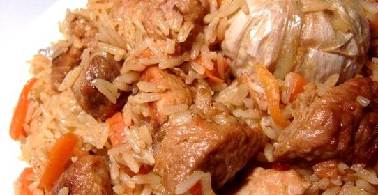 Плов со свининой