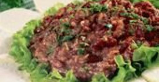 Овощи в ореховом соусе