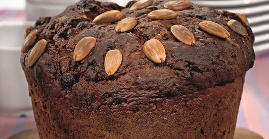 Шоколадный кулич