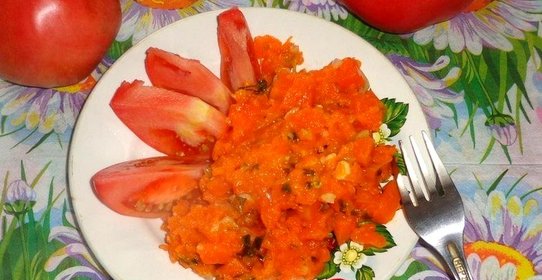 Гарнир из тыквы