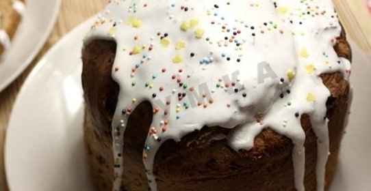 Миндальный кулич