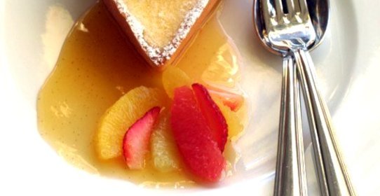 Сладкий картофельный пирог с карамельной глазурью