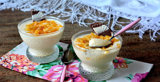 Десерт с грушей «Пломбир»