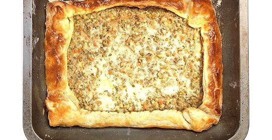 Пирог из гороха маш