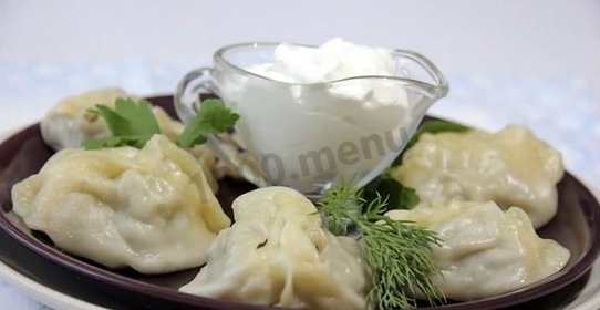 Манты в мультиварке